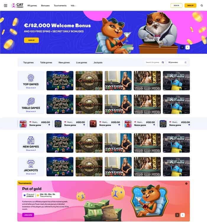 Catspins: Alle Informationen über das beliebte Casino für Deutschland Catspins: Alle Informationen über das beliebte Casino für Deutschland